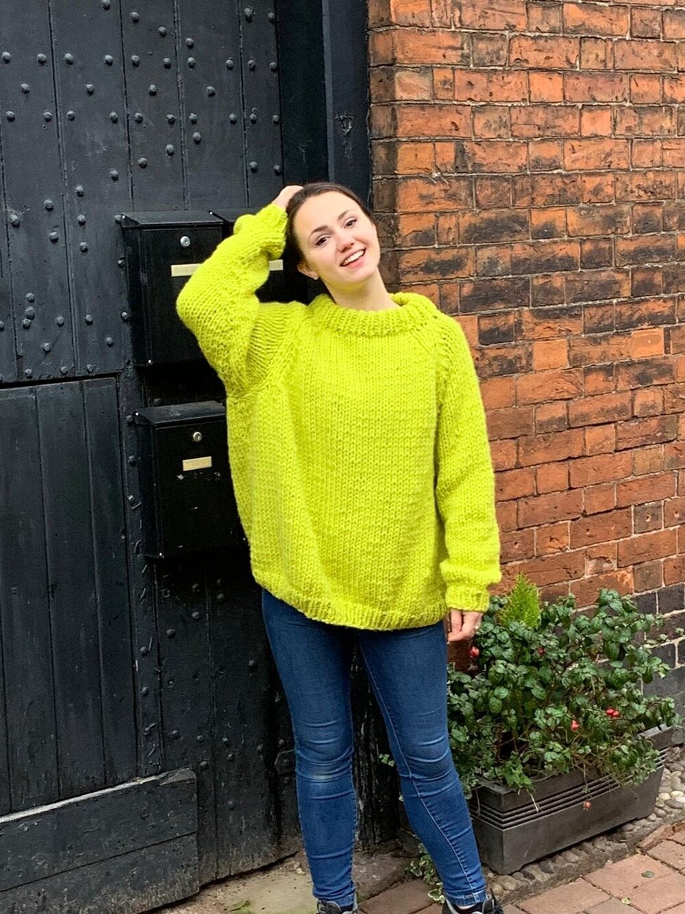Sloppy Joe Jumper Knitting Pattern (download)