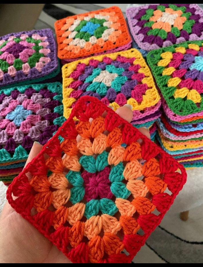 Crochet Granny Square , Saturday 8th March,10am -12.30pm 2025)