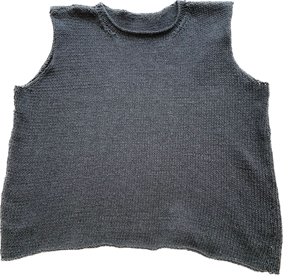 Sleeveless Top Knitting Pattern (download)