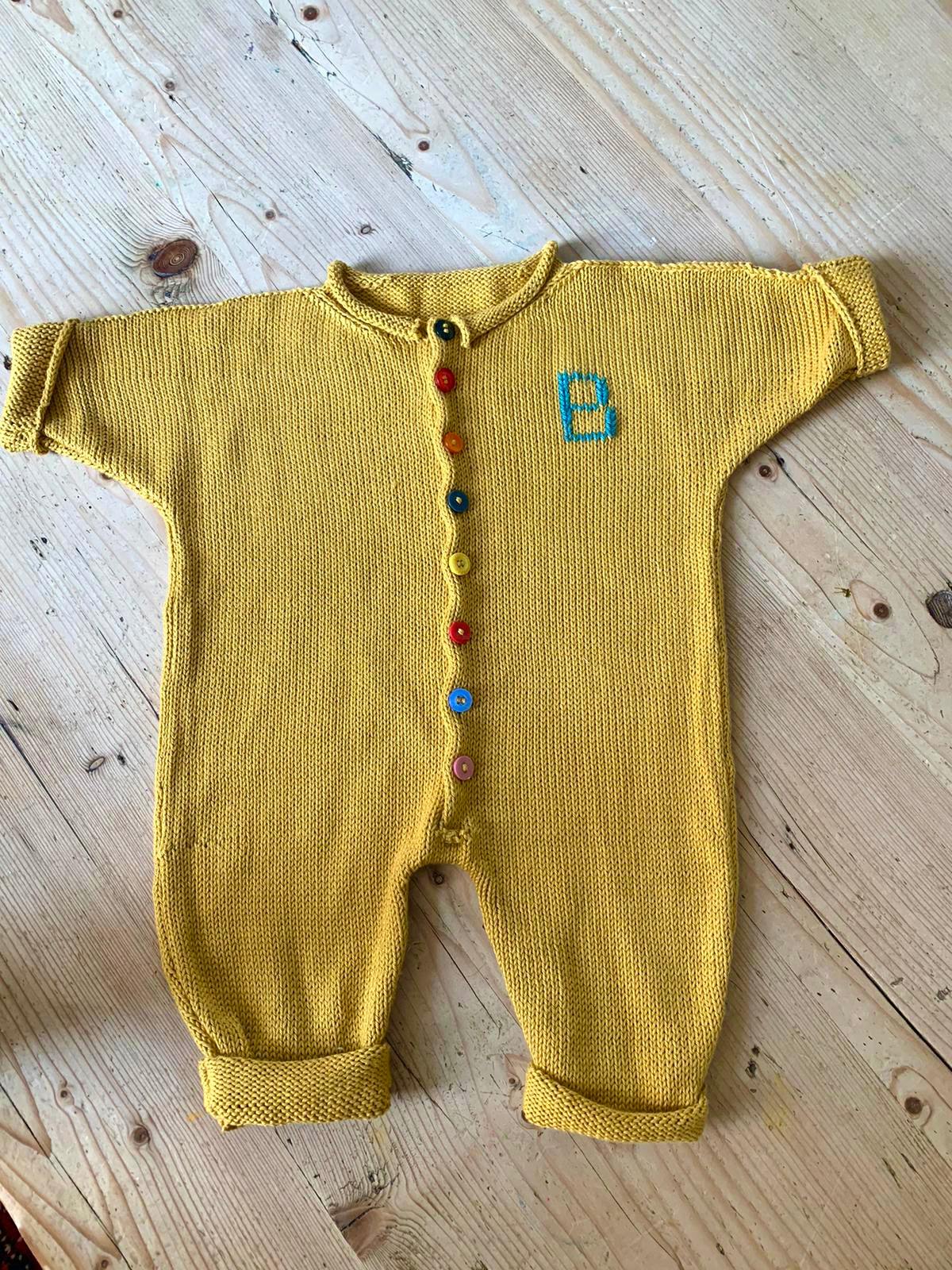 Babygrow Knitting Pattern (download)