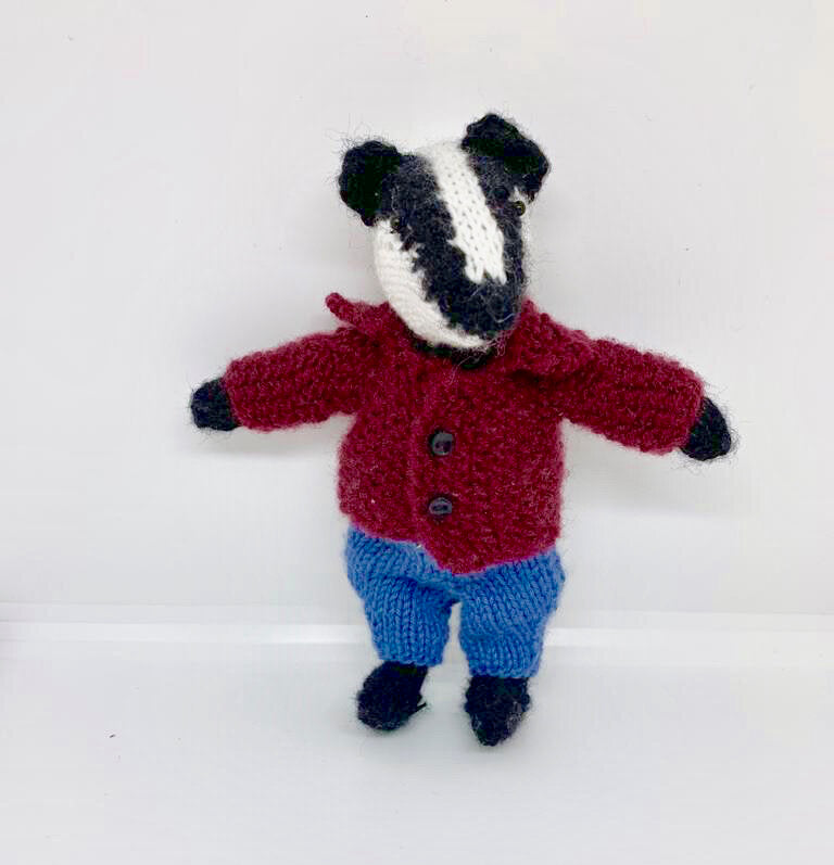 Brian Badger Knitting Kit