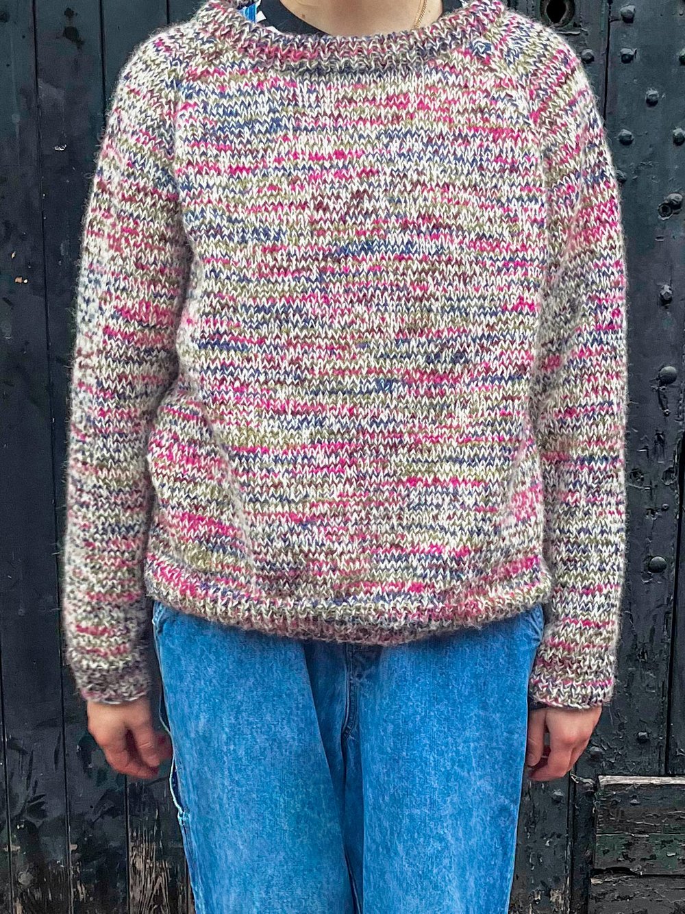Aran Sweater Knitting Pattern (download)