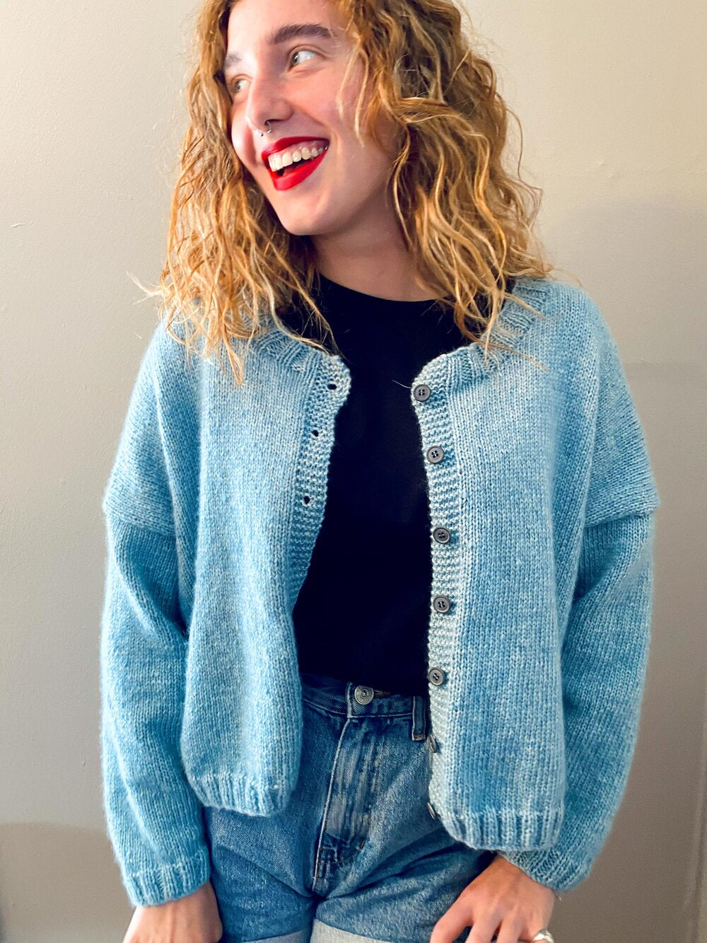 Betty Cardigan Knitting Pattern (download)