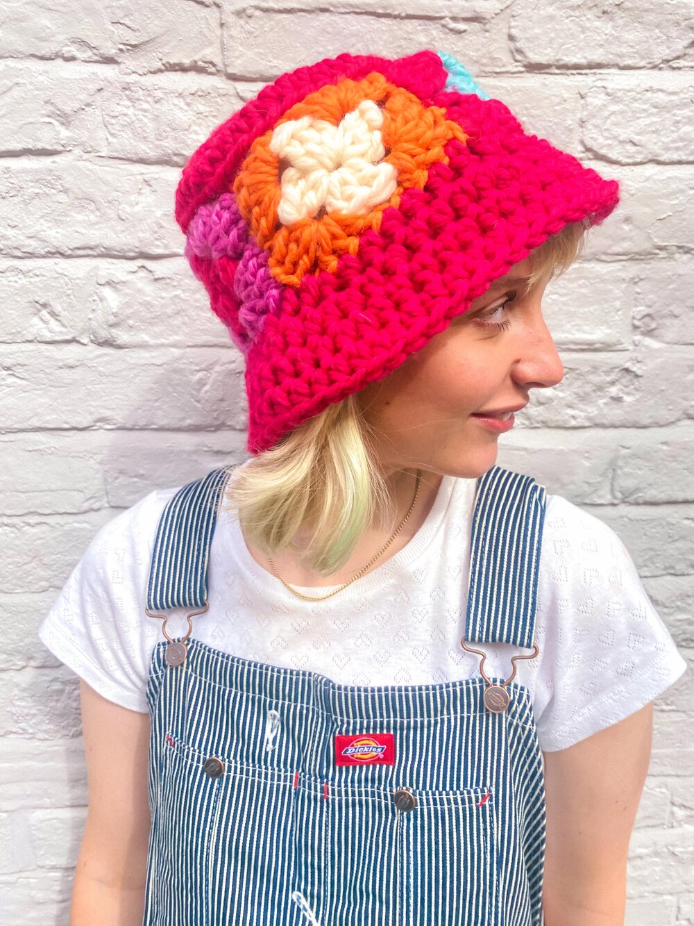 Chunky Crochet Bucket Hat Pattern (download)