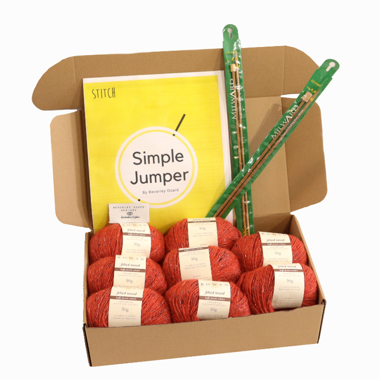 Simple Jumper Knitting Kit – Stitch