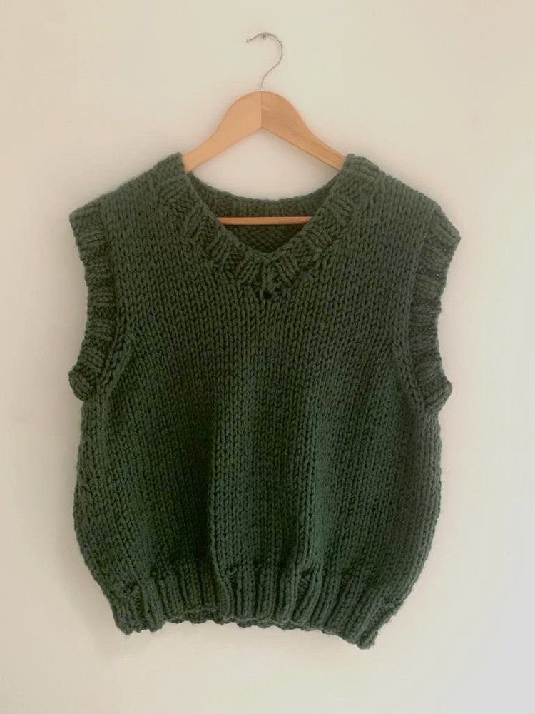 Boxy Slipover Knitting Kit