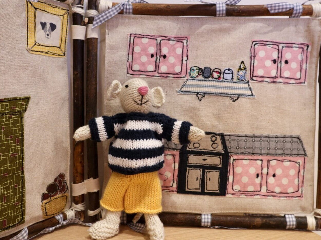 Margot and Malcolm Mouse Body Knitting Kit